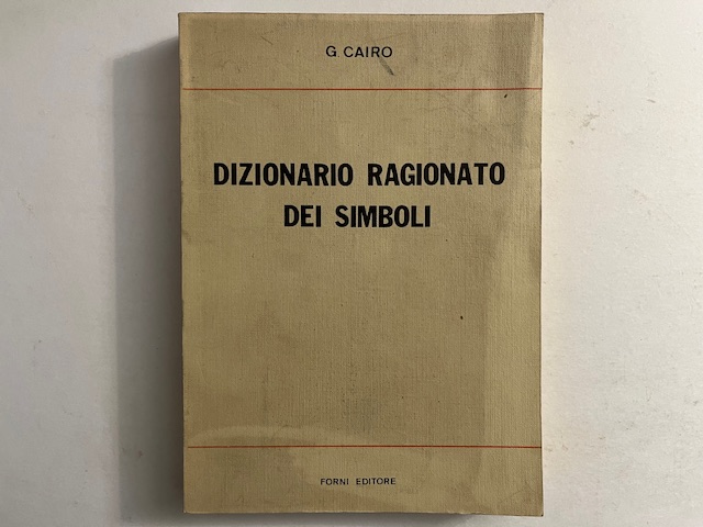 Dizionario ragionato dei simboli.